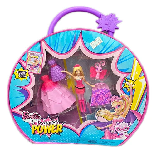 Original Barbie Dolls Holiday Pink Fashion Princess Hero Extraordinary Magical Transformation Handsome Toys for Girls Scene Gift