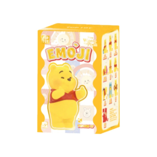TOP TOY Disney Pooh Bear Expression Pack Series Blind Box Cute Desktop Decoration Ornament Children's Toy Model Birthday Gift