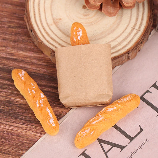 (SMTGDP11)1:12 Dollhouse Miniature Bread Dolls Kitchen Food Accessories Simulation Toys