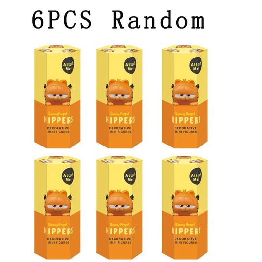 Disney Stitch Garfield Blind Box - Anime Figures Mysterious Surprise Pokemon Party Angel Action Models Birthday Gift