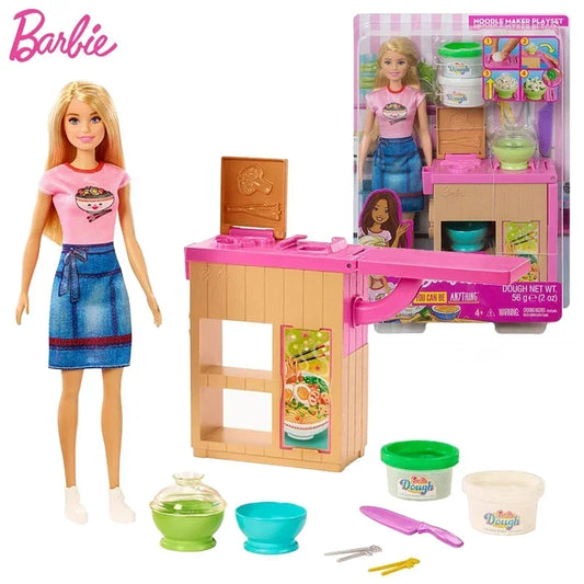 Original Mattel Barbie Dream Series Doll Love Paul Frank Love Dentist Prom Princess Toys for Girls Educational Props Collection