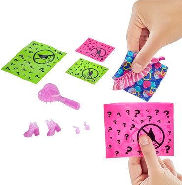Original Color Reveal Barbie Dolls Chelsea Doll Accessories Girls Ponytail Surprise Discoloration Toys for Children Dress Change