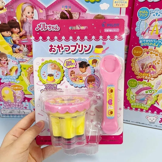 NEW Food Feeding Toy Simulation Food Pudding Hamburger For Doll Classic Toy Kids Kitchen Toys Role Play Early Education