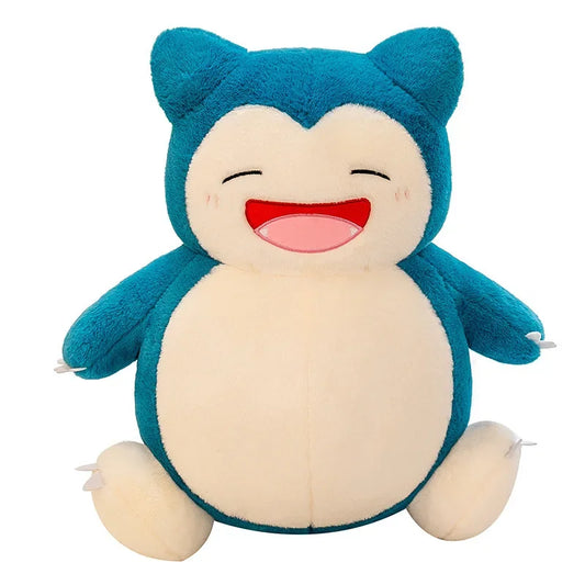 35cm Pokemon Snorlax Plush Toy Cute Sleeping Stuffed Animal Soft Kawaii Anime Doll Big Belly Hugging Pillow Christmas Gift Kids