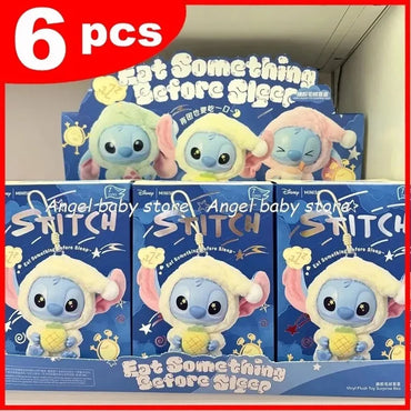 New Stitch Before Sleep Blind Box Plush Dolls Cute Pendant Ornament Mystery Surprise Toys Gifts for Fans Birthday Gift