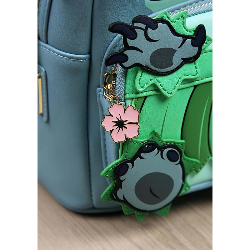 Disney Stitch Luau Mini Backpack Cosplay Womens Double Strap Shoulder Bag Purse Lilo & Stitch