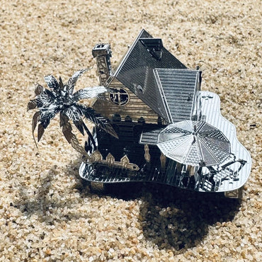 3D Metal Puzzle Model Kits DIY Laser Cut Jigsaw Toy for Children Educational Building Crafts