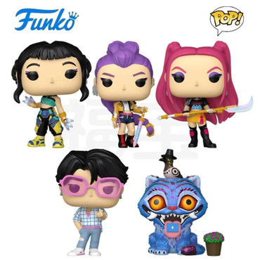 Funko POP Monster Hunt K-Pop Demon Hunters Rumi Jinu Doll Handmade Trendy Toy Children Toy Peripheral Collection Festival Gifts