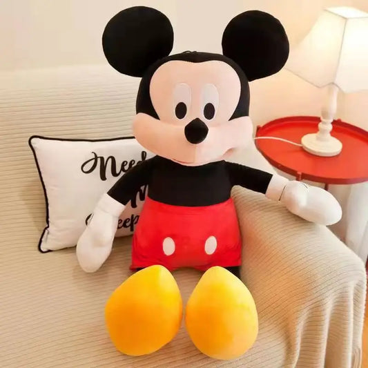 isney 35cm Mickey Mouse Plush Toys Kawaii Anime Mickey Minnie Stuffed Plushies Models Decoration Doll for Kids Birthday Gift