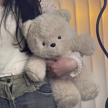 Running Bearl Plush Toys Cute Bear Dolls Stuffed Animals Toy Children Birthday Gift Pillow Teddy Bear Home Living Room Bedroom