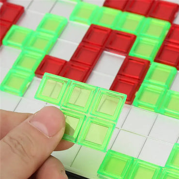 Fun Strategy Game: Novelty Puzzle Chess Blokus Board Game for Kids