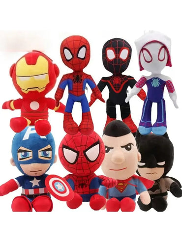 2026 new 27-30cm Man Spidermaned Plush Toys Movie Dolls Marvel Avengers Soft Stuffed Hero Captain America Iron Christmas Gifts