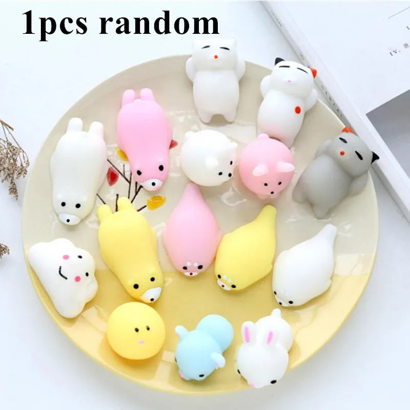 Disney Stitch Anime Figure Decompression Toys Kawaii Anime Lilo&Stitch Slow Rebound Stress Relief Doll Toys Girl Boy Gifts