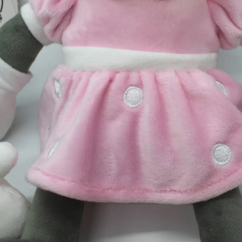 35cm Disney Classic Retro Mickey Mouse And Minnie Mouse Plush Toys Stuffed Soft Doll For Children Birthday Gift