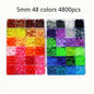 5mm beads 24/48/36box packing Hama beads Education Toys Iron beads handmaking perler Fuse beads diy toy