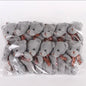 12Pcs/Lot Soft Stuffed Bear Plush Toys Mini Teddy Bear Dolls Toy Small Gift for Party Wedding Keychain Bag Pendant Teddy Doll