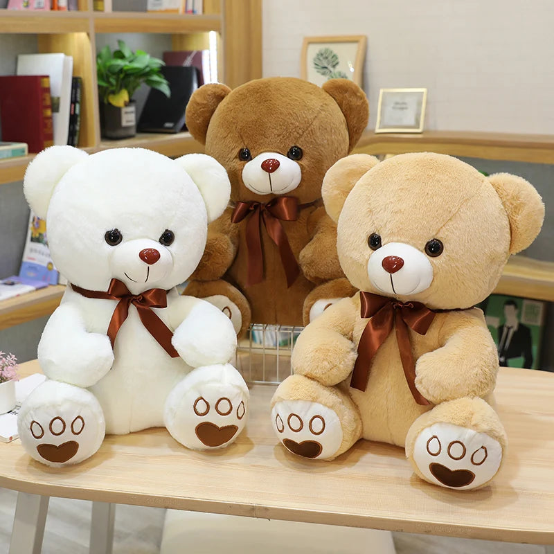 High Quality Toy Cute Cartoon Big Teddy Bear Plush Toys 35/50/65cm Stuffed Plush Animals Bear Doll Birthday Gift For Children