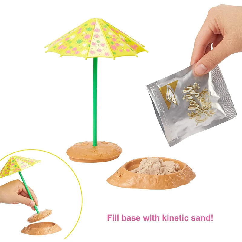 Original Barbie Color Reveal Foam Dolls Pet Friend with 25 Surprises  Scented Bubbles Princess Doll Toys for Girls Gift