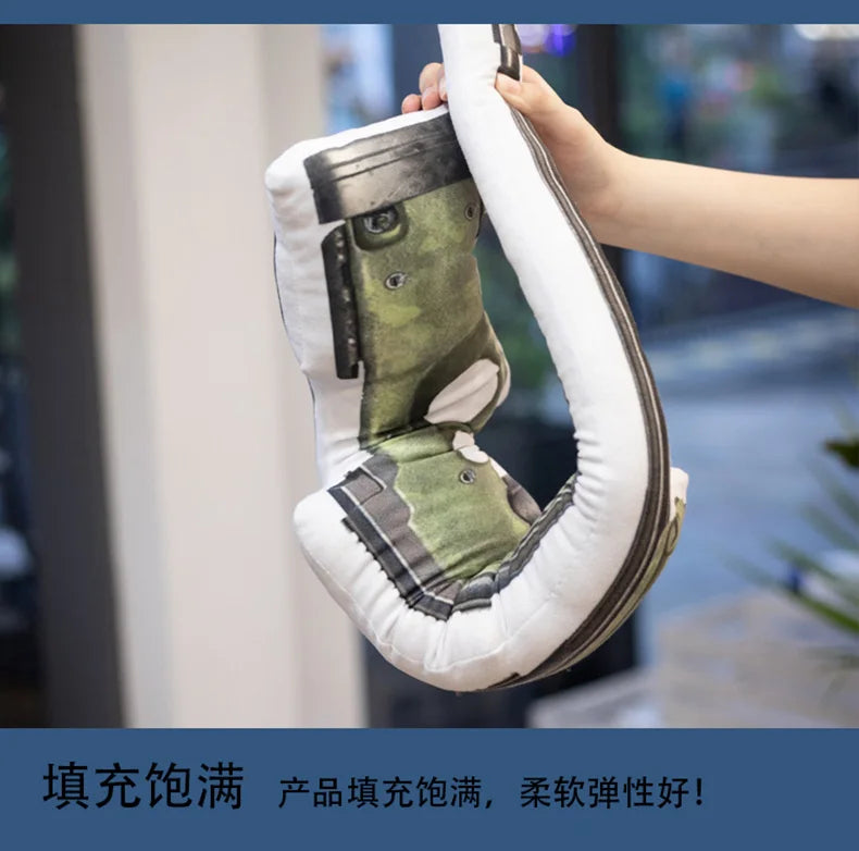 Creative PUBG Game Props Gun Plush Toy Soft Stuffed Pillow Doll Air Drop Box Fun and Creative Gift for Friend Children Kids Boy