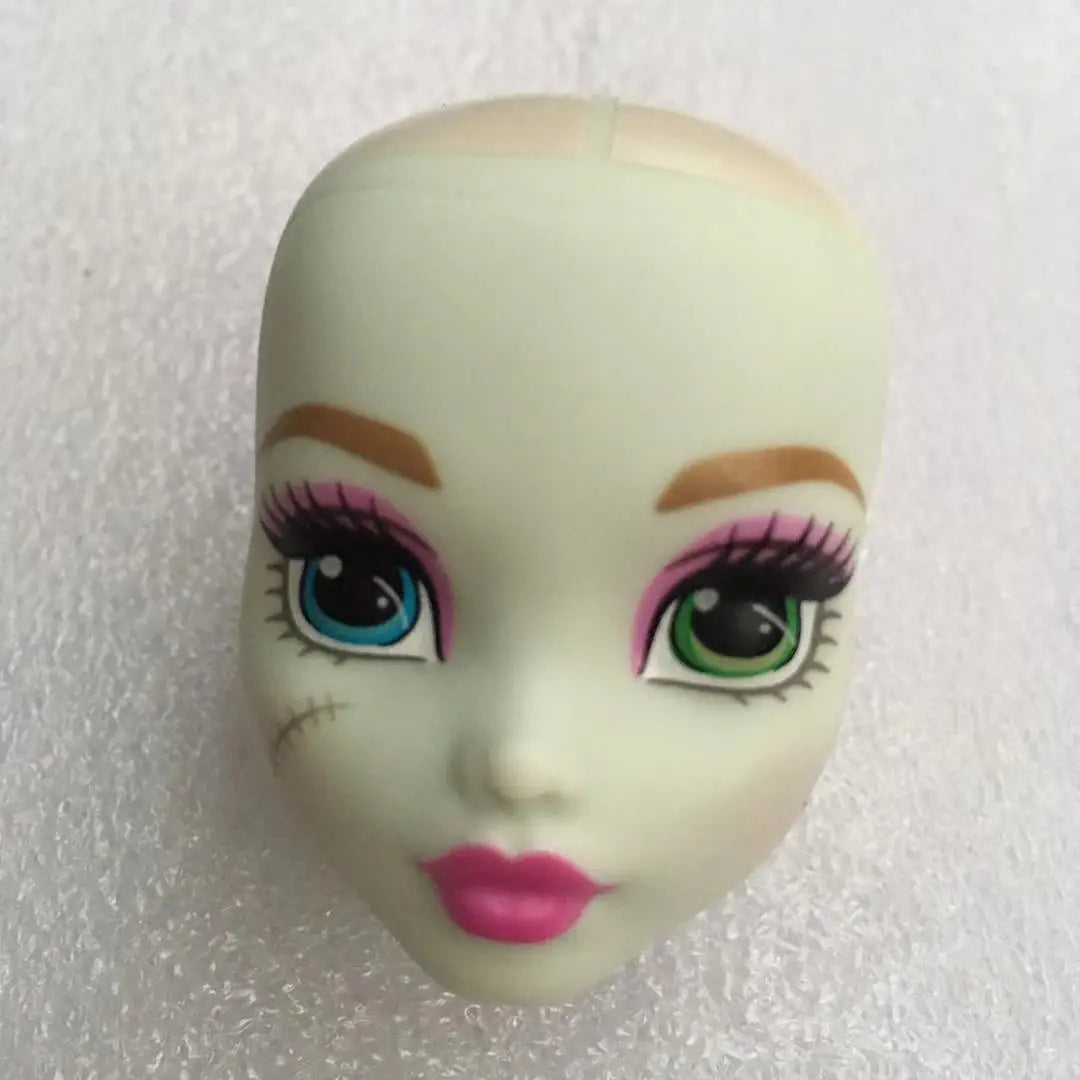 Doll Catwalk Rare Collection Doll Heads Doll Toy Parts Good Makeup Face Head Girl Dressing DIY Toy Parts Children Birthday Gift