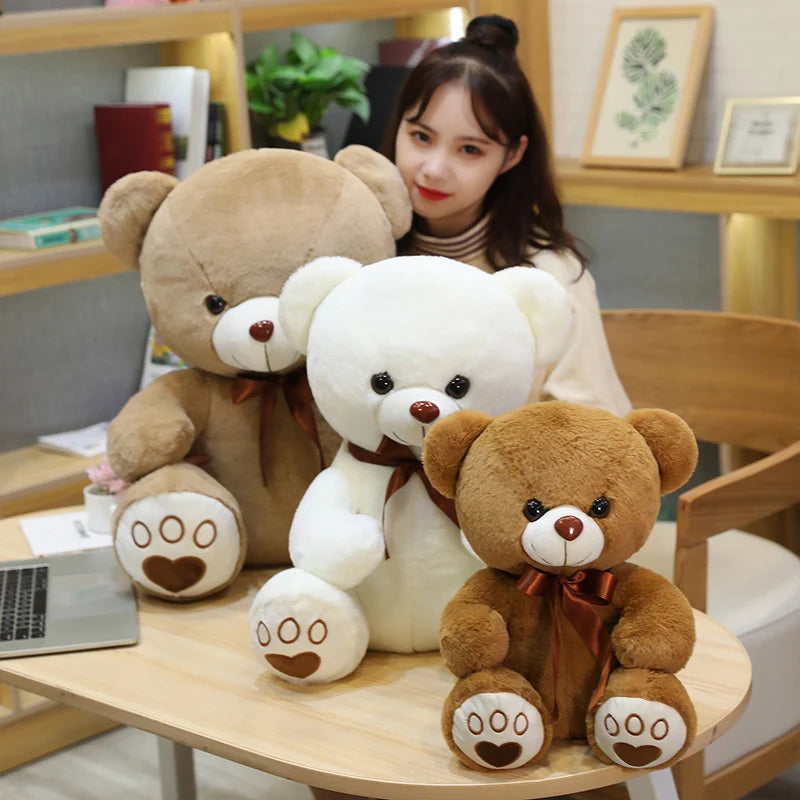 High Quality Toy Cute Cartoon Big Teddy Bear Plush Toys 35/50/65cm Stuffed Plush Animals Bear Doll Birthday Gift For Children