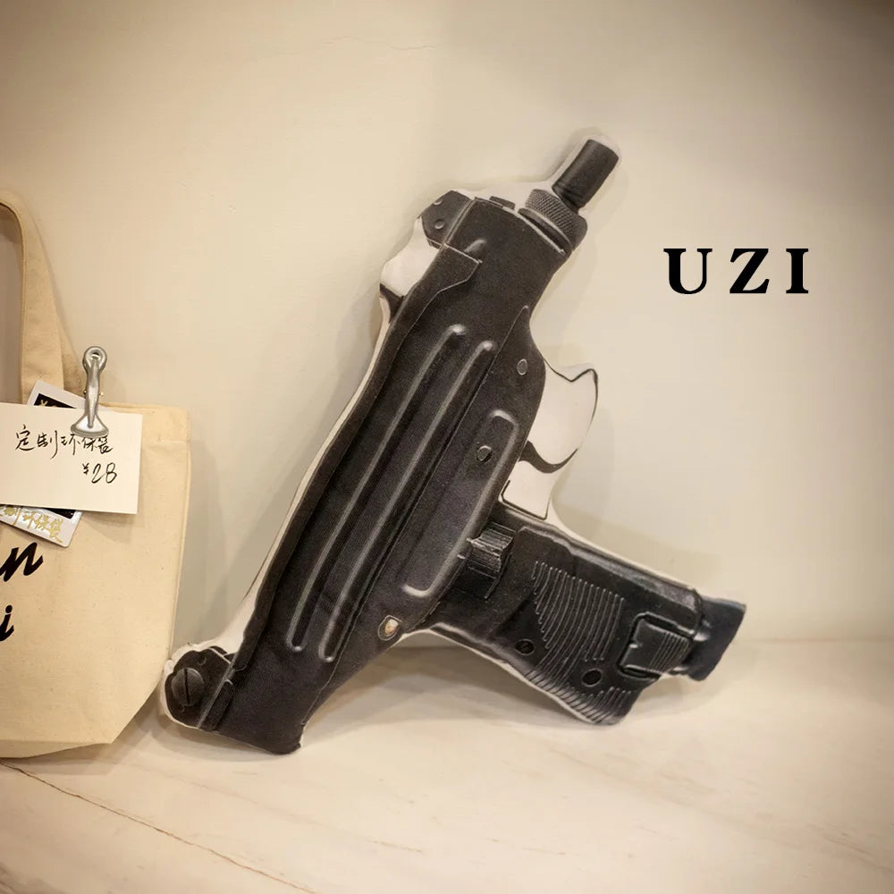 Creative PUBG Game Props Gun Plush Toy Soft Stuffed Pillow Doll Air Drop Box Fun and Creative Gift for Friend Children Kids Boy