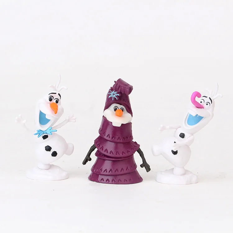 Disney Frozen 2 Elsa Anna Olaf Figures Model Princess Elza Girls Doll Toy Set Preferred Gift for Children Birthday Christmas