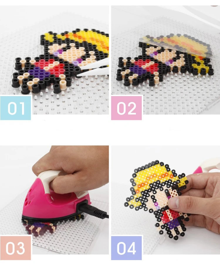 5mm beads 24/48/36box packing Hama beads Education Toys Iron beads handmaking perler Fuse beads diy toy