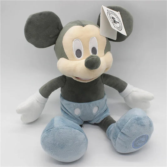 35cm Disney Classic Retro Mickey Mouse And Minnie Mouse Plush Toys Stuffed Soft Doll For Children Birthday Gift