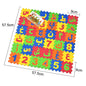 Carpet Arab Alphabet Toys Kids Baby Play Puzzle Mats Rugs Babies DIY EVA Foam Mat Toy 28PCS Arabic Language 8PCS Number