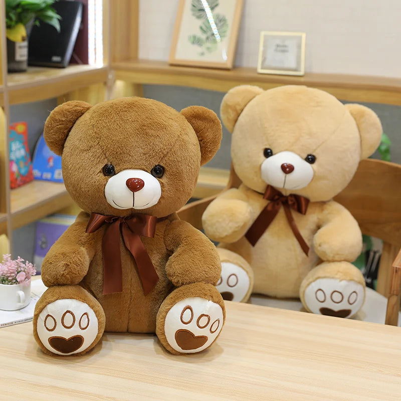 High Quality Toy Cute Cartoon Big Teddy Bear Plush Toys 35/50/65cm Stuffed Plush Animals Bear Doll Birthday Gift For Children