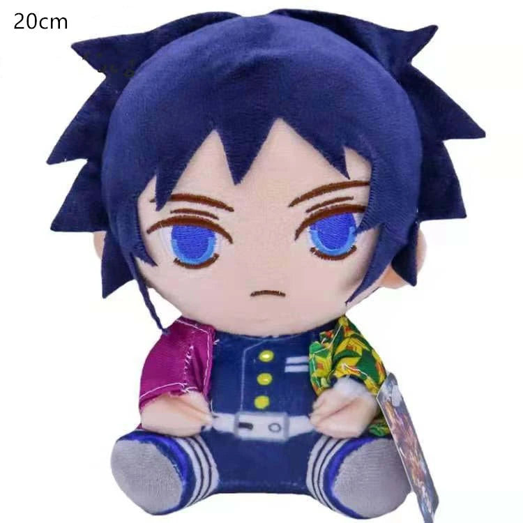 Anime Demon Slayer: Kimetsu No Yaiba Kamado Tanjirou Cosplay Plush Doll Pillow Kawaii Stuffed Toy Children’S Gift