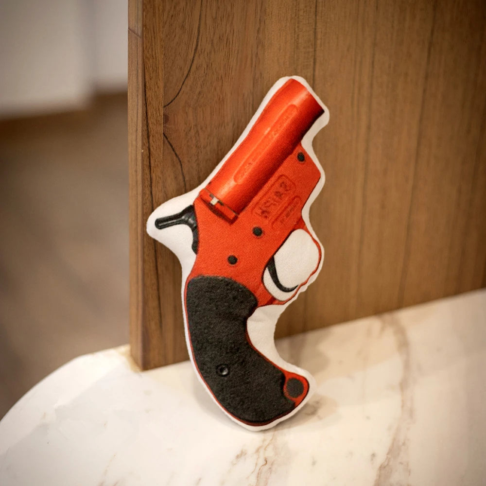 Creative PUBG Game Props Gun Plush Toy Soft Stuffed Pillow Doll Air Drop Box Fun and Creative Gift for Friend Children Kids Boy