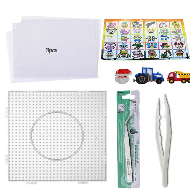 5mm beads 24/48/36box packing Hama beads Education Toys Iron beads handmaking perler Fuse beads diy toy
