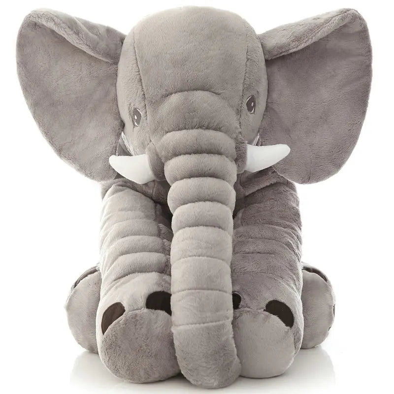 40/60cm Cartoon Plush Elephant Toy Kids Sleeping Back Cushion Stuffed Pillow Doll Bab Birthday Gift for Kids
