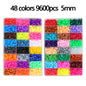 5mm beads 24/48/36box packing Hama beads Education Toys Iron beads handmaking perler Fuse beads diy toy