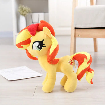 Anime Princess Luna Sunset Shimmer Horse Plush Doll Stuffed Toys 30CM