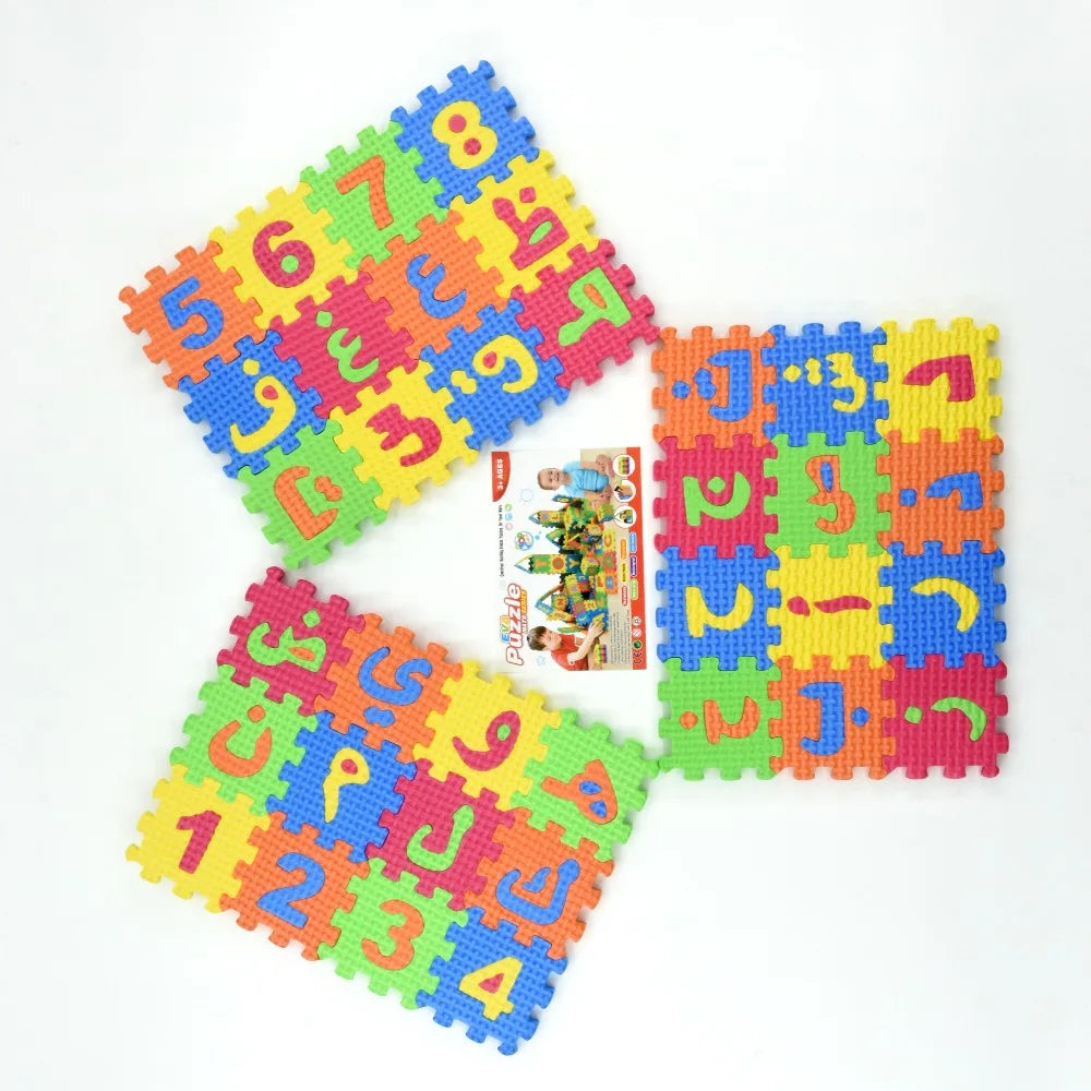 Carpet Arab Alphabet Toys Kids Baby Play Puzzle Mats Rugs Babies DIY EVA Foam Mat Toy 28PCS Arabic Language 8PCS Number