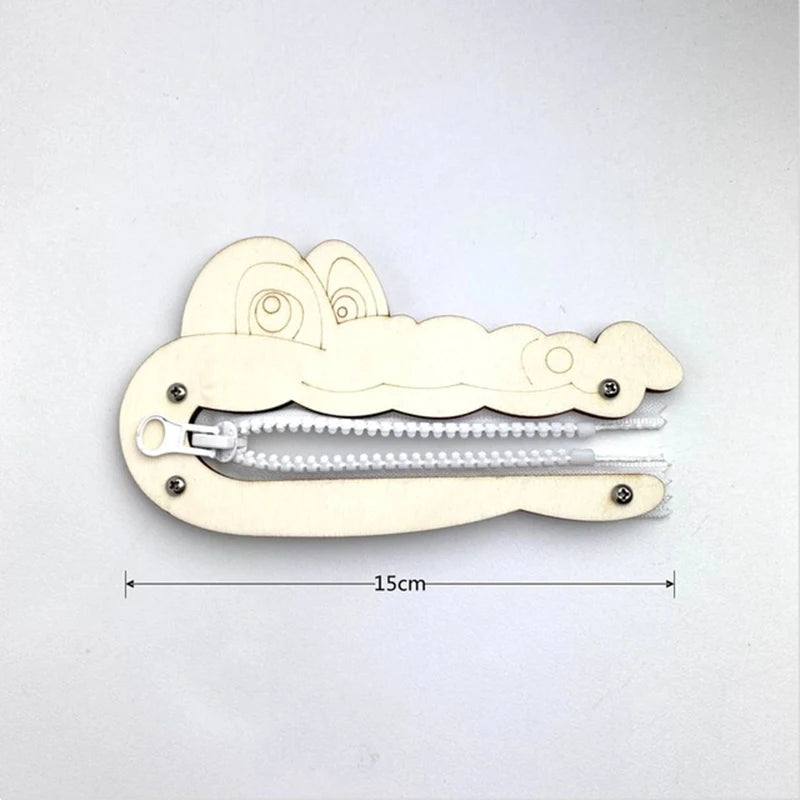 Montessori Busy Board Toys For Children Educational Games DIY Busy Board Parts Wooden Toys Sensory Board Games Puzzles For Kids