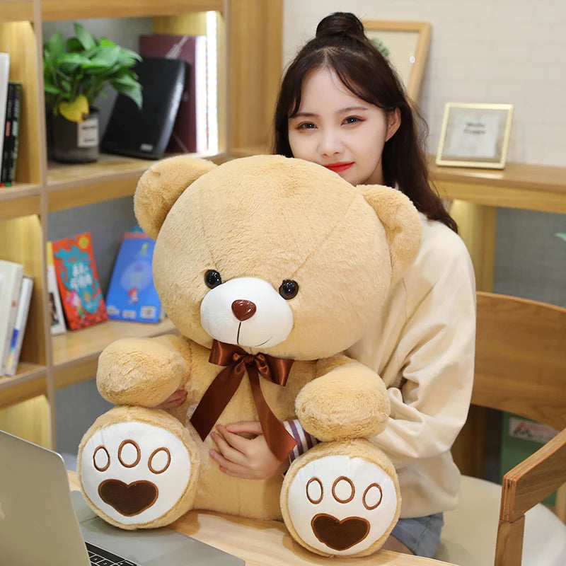 High Quality Toy Cute Cartoon Big Teddy Bear Plush Toys 35/50/65cm Stuffed Plush Animals Bear Doll Birthday Gift For Children