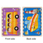 Baby Wooden Montessori Puzzle Child Game Wooden Puzzle 3D Cartoon Animal Puzzle Babies Toys Puzzles For Kids 1 2 3 Year Old