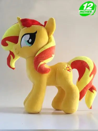 Anime Princess Luna Sunset Shimmer Horse Plush Doll Stuffed Toys 30CM