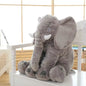 40/60cm Cartoon Plush Elephant Toy Kids Sleeping Back Cushion Stuffed Pillow Doll Bab Birthday Gift for Kids