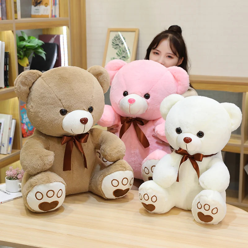 High Quality Toy Cute Cartoon Big Teddy Bear Plush Toys 35/50/65cm Stuffed Plush Animals Bear Doll Birthday Gift For Children