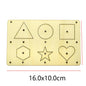 Montessori Busy Board Toys For Children Educational Games DIY Busy Board Parts Wooden Toys Sensory Board Games Puzzles For Kids