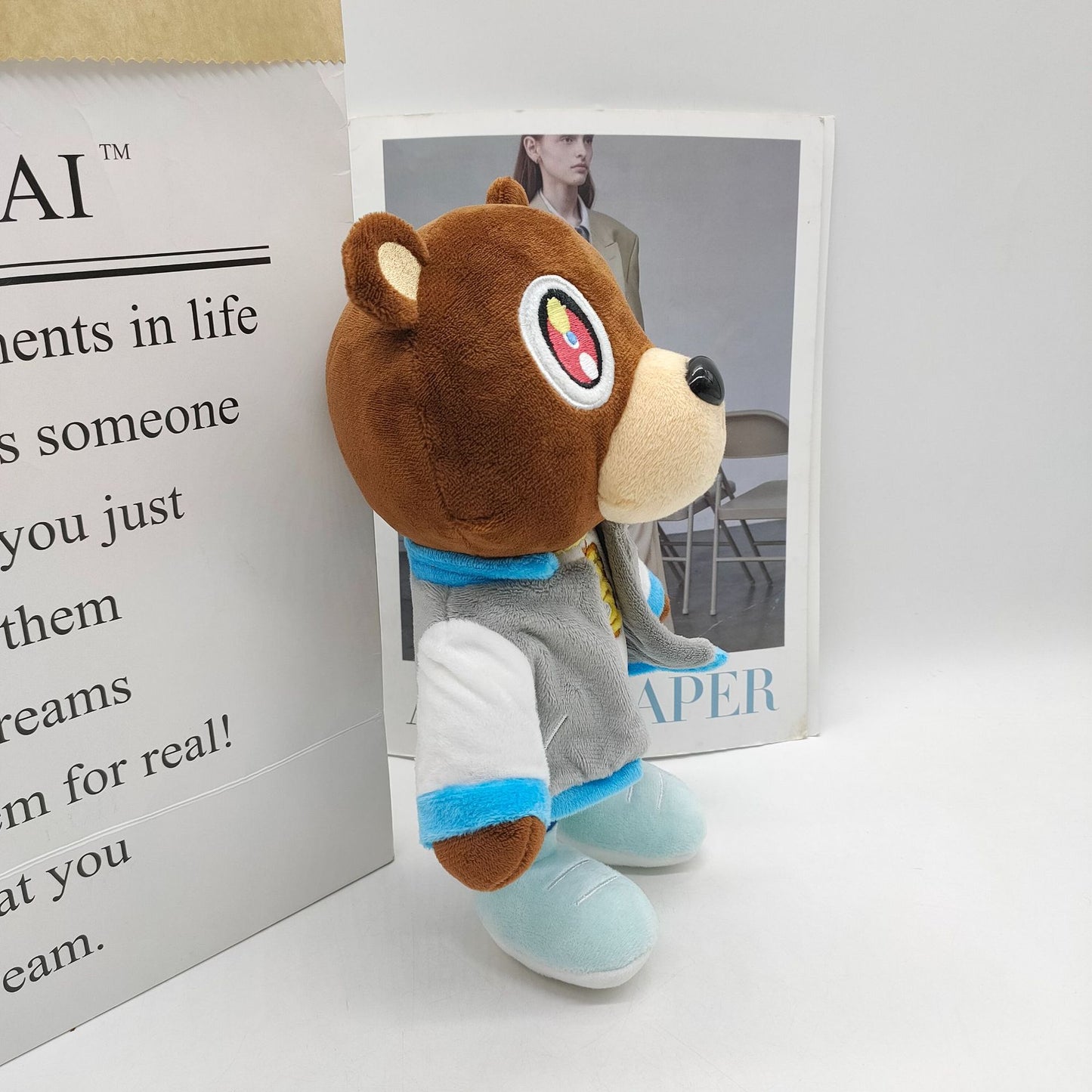 Kawaii Kanye Dropout Bear Teddy Bear