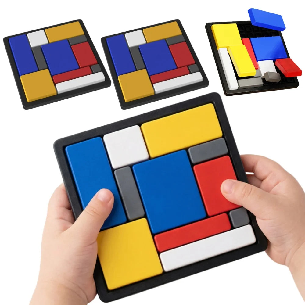 Toddler Logical Thinking Training Puzzles Toy Montessori Cubes Board Games Parent-child Interactive Educational Toys Party Games