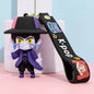 2026 Anime Movie Kpop Demon Hunters Girls Derpy Keychains 3D Stereo Doll Cute Tiger Action Model Toy Collection Gifts