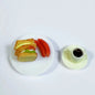 New 1/6 Handmade with clay Miniature Delicious sandwich breakfast set food for Doll House Mini Kitchen Toy Dollhouse Accessories