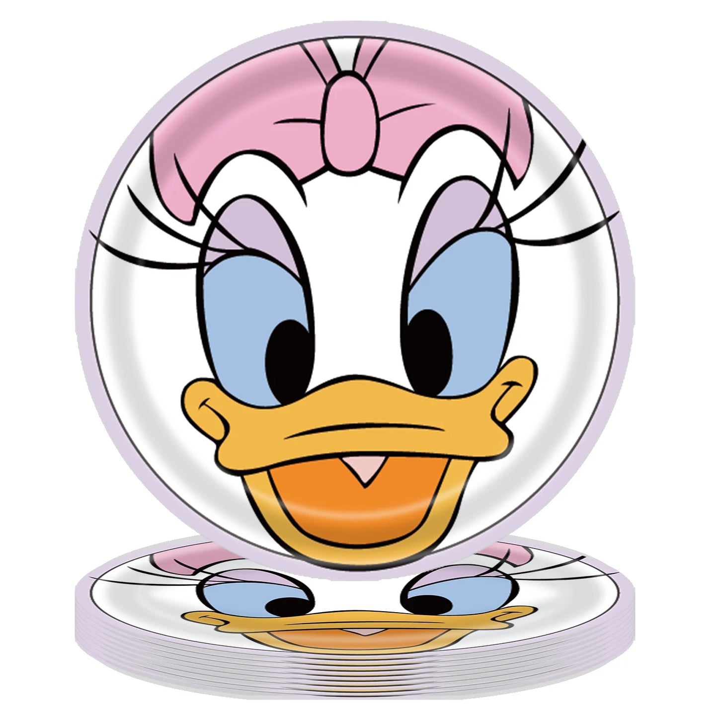 Mickey Mouse Theme Disposable Party Plate Mickey Minnie Daisy Donald Duck Children's Birthday Party Supplies Baby Shower